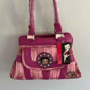 Y2K PINK BETTY BOOP SHOULDER BAG
